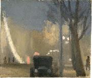 Clarice Beckett Collins Street, evening France oil painting artist